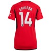 Virallinen pelipaita Manchester United Eriksen 14 Koti 2023-24 Lyhythihainen - Naisten